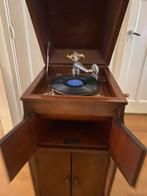 Antieke Triumph Grammofoon op Kast - Werkend, Ophalen, Gebruikt, Platenspeler, Overige merken