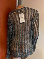 ZARA trui maat S NIEUW MET KAARTJES zilver, Zara, Nieuw, Ophalen of Verzenden, Maat 36 (S)