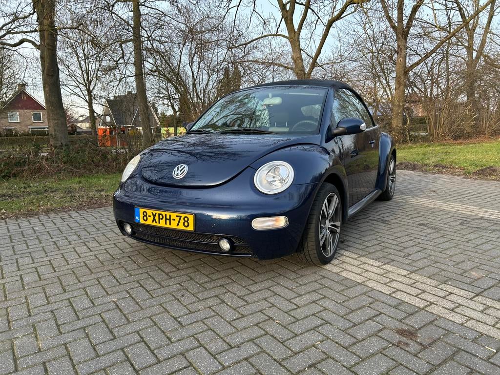 Volkswagen New Beetle Cabriolet 1.4-16V, 2003, Auto's, Voorwielaandrijving, Stof, 74 pk, 4 cilinders