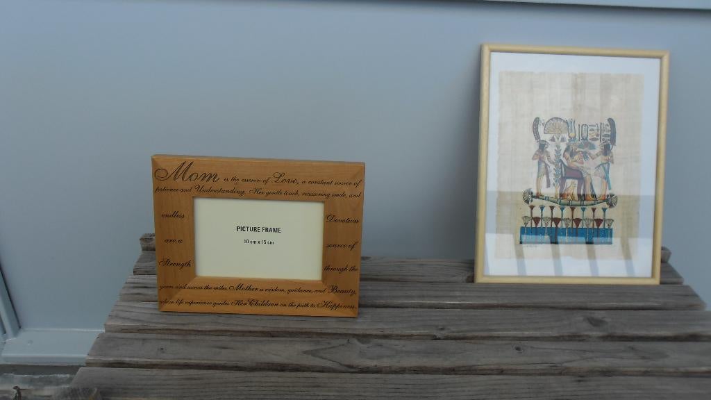 moederdag / verjaardag cadeau houten fotolijst "MOM is ...", Minder dan 50 cm, Ophalen of Verzenden, Zo goed als nieuw, Minder dan 50 cm