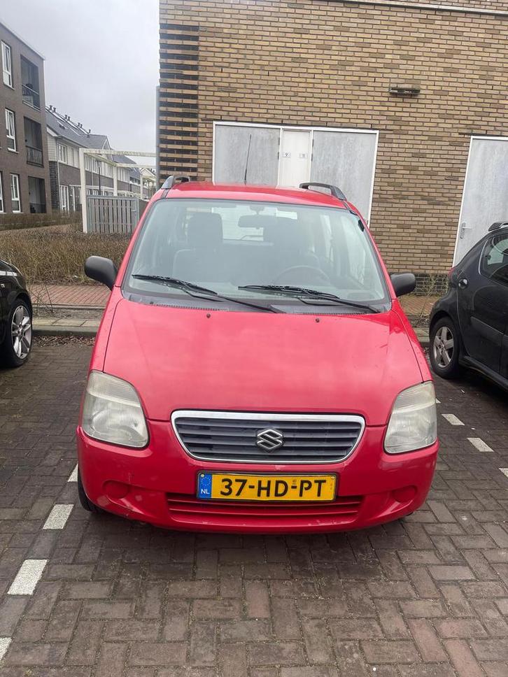 Suzuki Wagon R+ 1.3 AUT 2001 Rood, Auto's, Suzuki, Particulier, Wagon R+, Benzine, D, Hatchback, Automaat, Origineel Nederlands