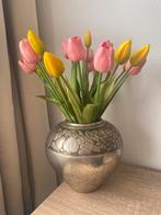 Hele mooie bloemenvaas made in india, Ophalen of Verzenden, Koper