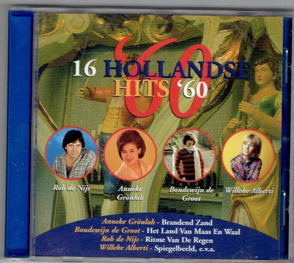 16 Hollande hits jaren 60 - cd - armand tom & dick ria valk, Ophalen of Verzenden, Gebruikt, Pop