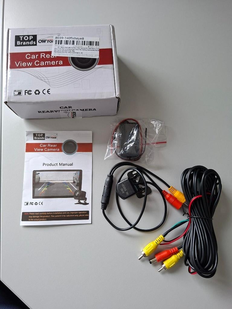 achteruitrijcamera auto, Auto diversen, Achteruitrijcamera's, Ophalen of Verzenden, Nieuw