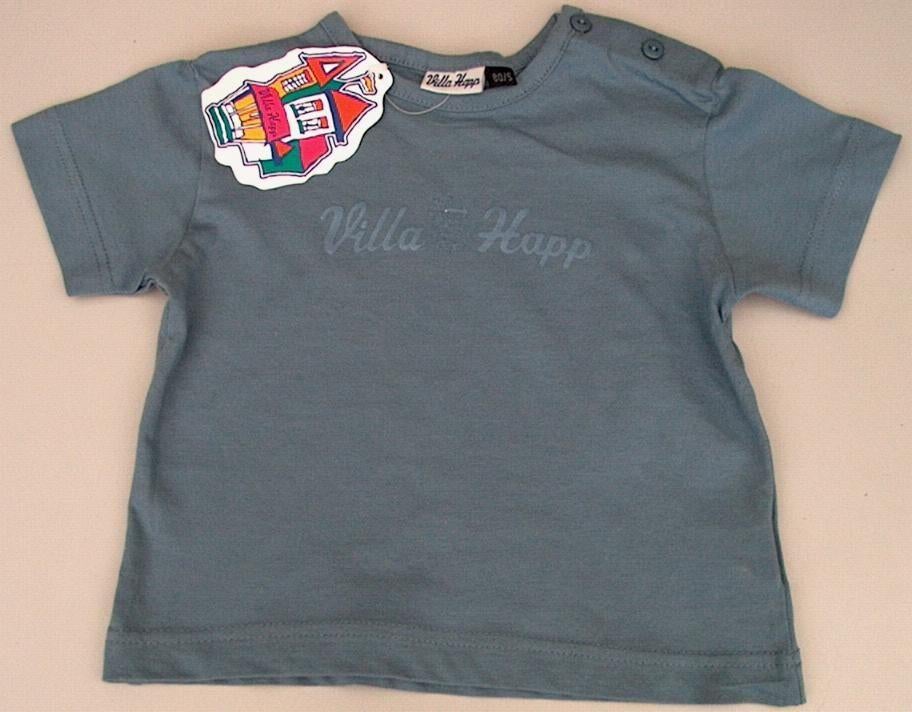 NIEUW : 80 Rebble Pebble oudblauw katoen T-shirtje, Ophalen, Nieuw, Jongetje of Meisje, Shirtje of Longsleeve