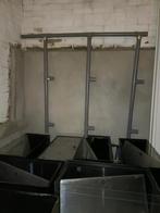 Kweekbakken voor stelling., Ophalen, Gebruikt, Leeg aquarium