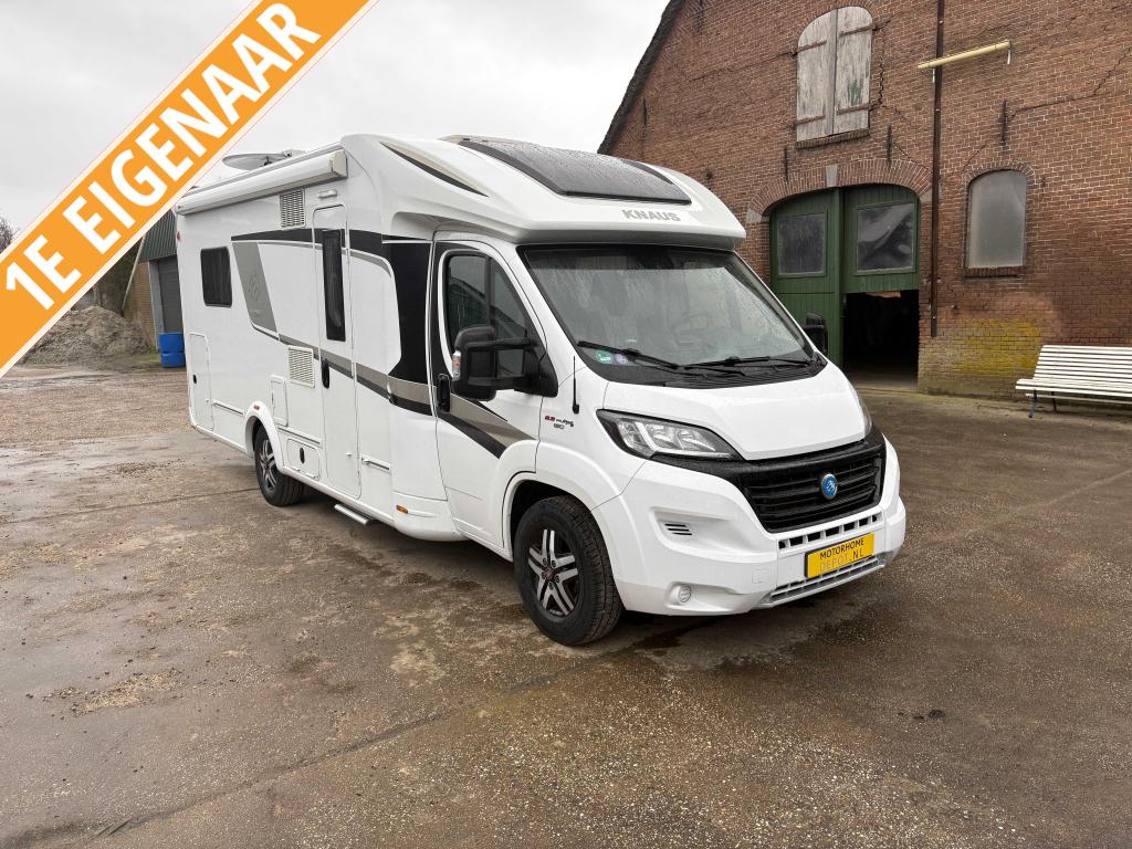 Knaus Sun Ti 700-Automaat-NL camper-1e eigenaar-150Pk, Automaat, Fiat, 7 tot 8 meter, Diesel
