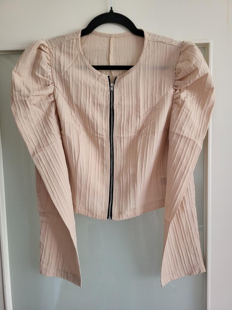 Dun beige vest/jasje van Shein maat M, Maat 38/40 (M), Beige, Nieuw, Ophalen of Verzenden