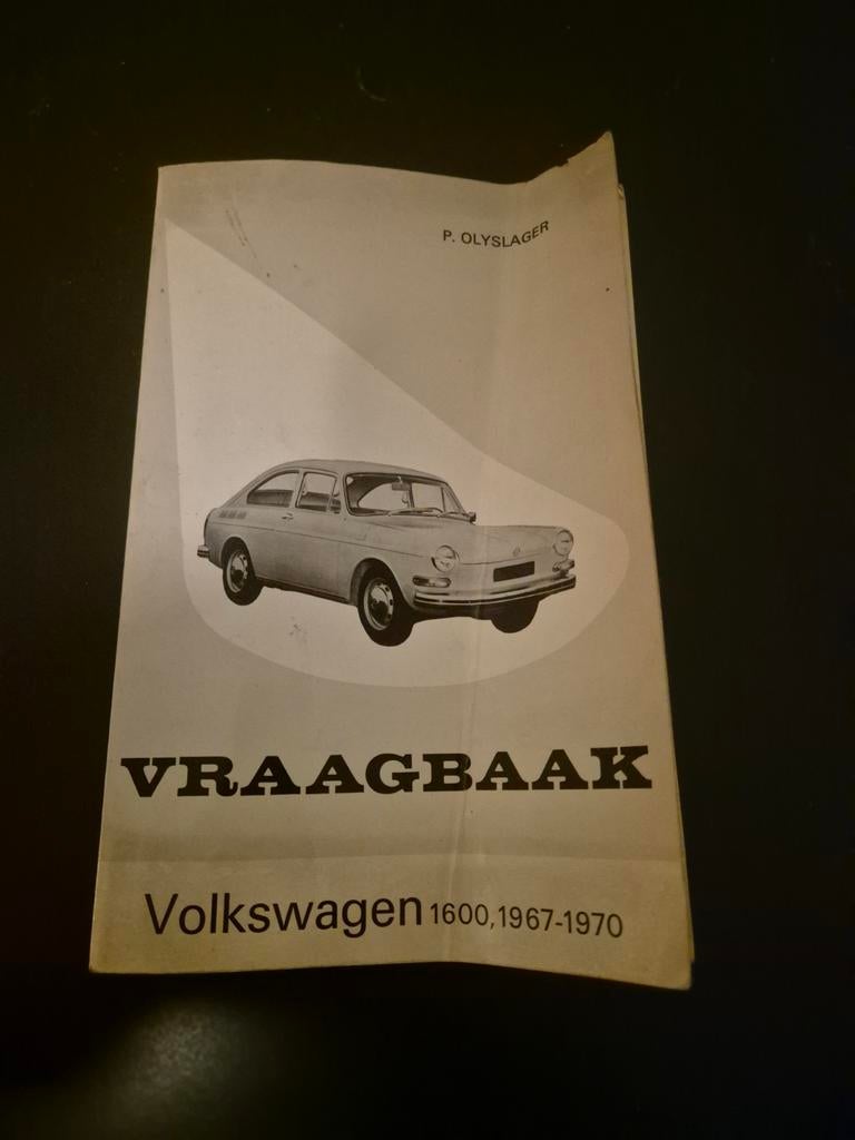 Vraagbaak Volkswagen 1600 (1967-1970) P. Olyslager, Boeken, Auto's | Boeken, Ophalen of Verzenden, Gelezen, Volkswagen