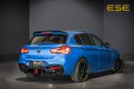 BMW 1-serie 118i M Sport | Uniek | Panorama | Cruise | Carpl, Auto's, 1-Serie, Euro 6, Blauw, Alcantara
