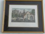 kleuren gravure - GUILDFORD CASTLE -, Antiek en Kunst, Ophalen of Verzenden
