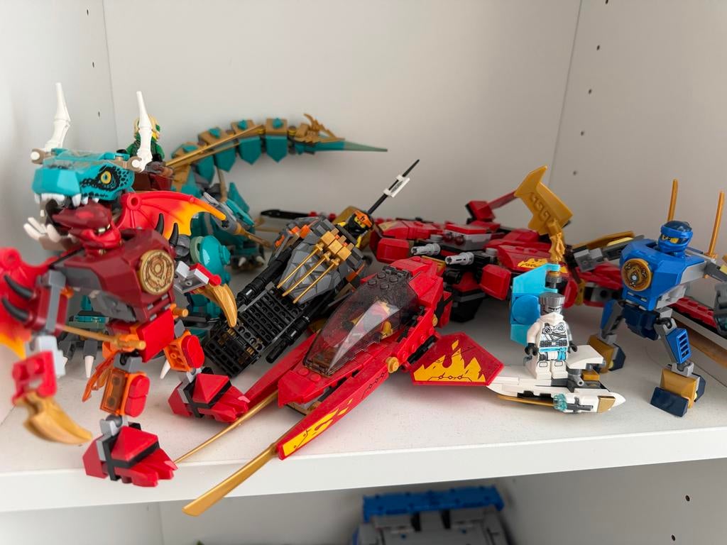 LEGO Ninjago sets 71746, 70672, 71704 71851. Alles compleet, Kinderen en Baby's, Speelgoed | Duplo en Lego, Gebruikt, Lego, Ophalen of Verzenden