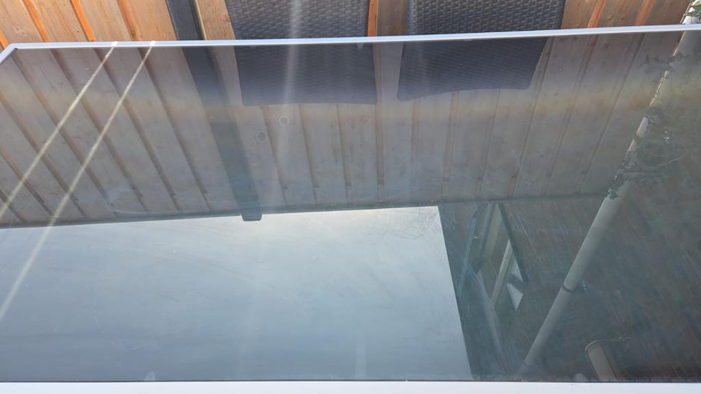 Tuintafel, Ophalen, Gebruikt, Vierkant, Aluminium