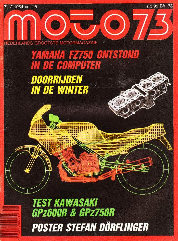Moto73 1984 nr25, Boeken, Motoren, Gelezen, Algemeen, Ophalen of Verzenden
