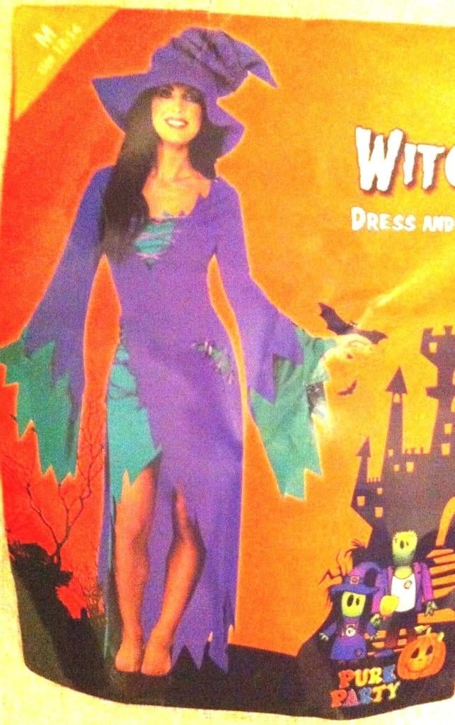 Leuke (Harry Potter) Heks + schmink outfit mt M, Kleding | Dames, Carnavalskleding en Feestkleding, Maat 38/40 (M), Carnaval, Nieuw