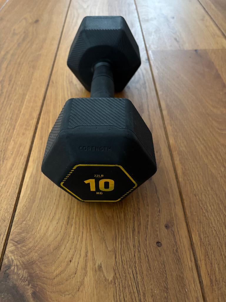Corength dumbbell 10kg, Sport en Fitness, Fitnessmaterialen, Ophalen, Nieuw, Rug, Dumbbell