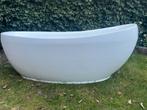 Vrijstaand design ligbad wit, Ophalen, Gebruikt, Bad