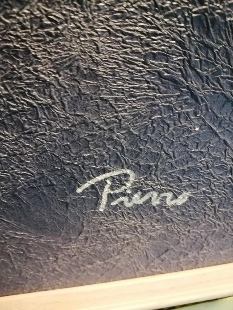 Uniek gesigneerd aziatisch schilderij olieverf op paneel., Antiek en Kunst, Ophalen of Verzenden