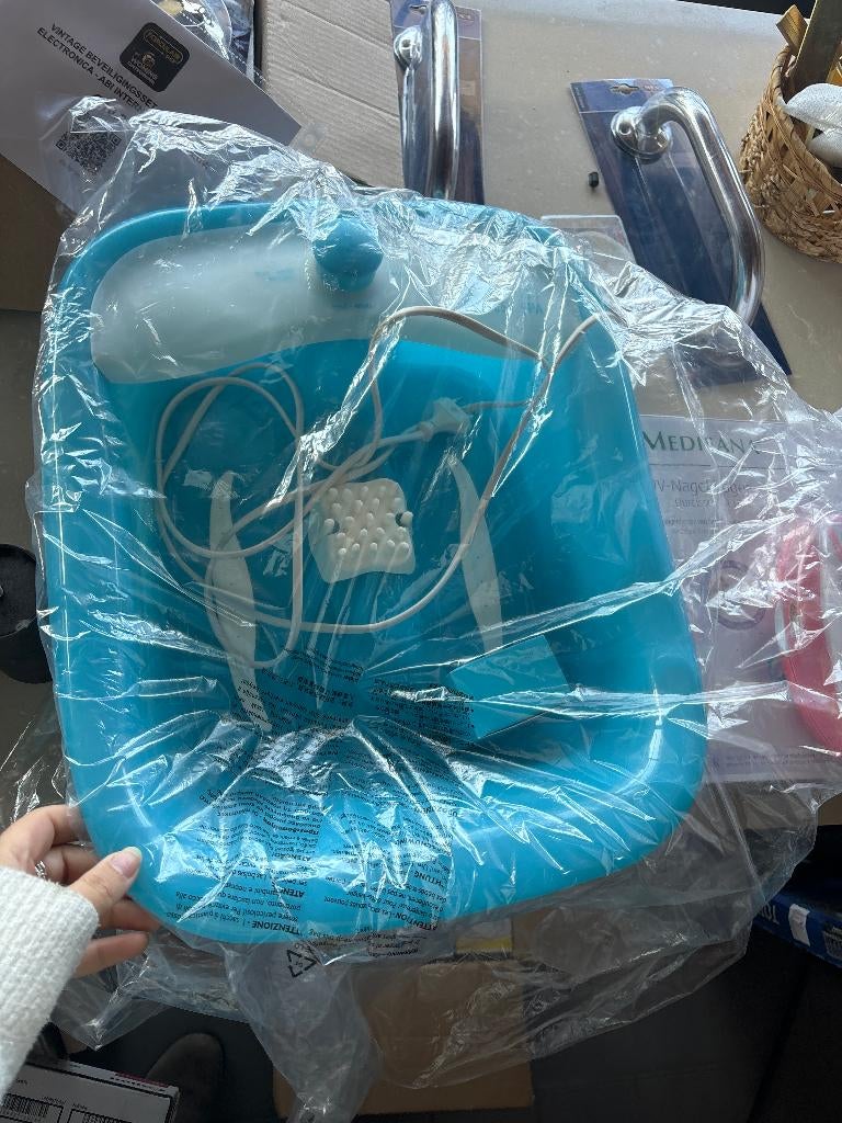 Carmen Medisana Nagelsalon Set Voetbad Nageldroger Manicure, Witgoed en Apparatuur, Persoonlijke-verzorgingsapparatuur, Ophalen of Verzenden