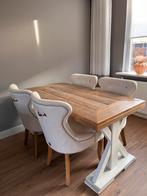 Eethoek met 4 stoelen van Riviera Maison, Ophalen, Gebruikt, 4 tot 6 stoelen