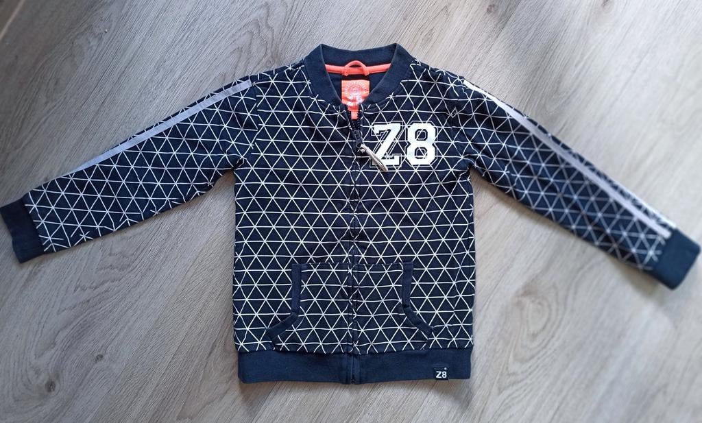 Z8 vest  sweatstof..maat 128/134, Kinderen en Baby's, Kinderkleding | Maat 128, Meisje, Ophalen of Verzenden, Zo goed als nieuw