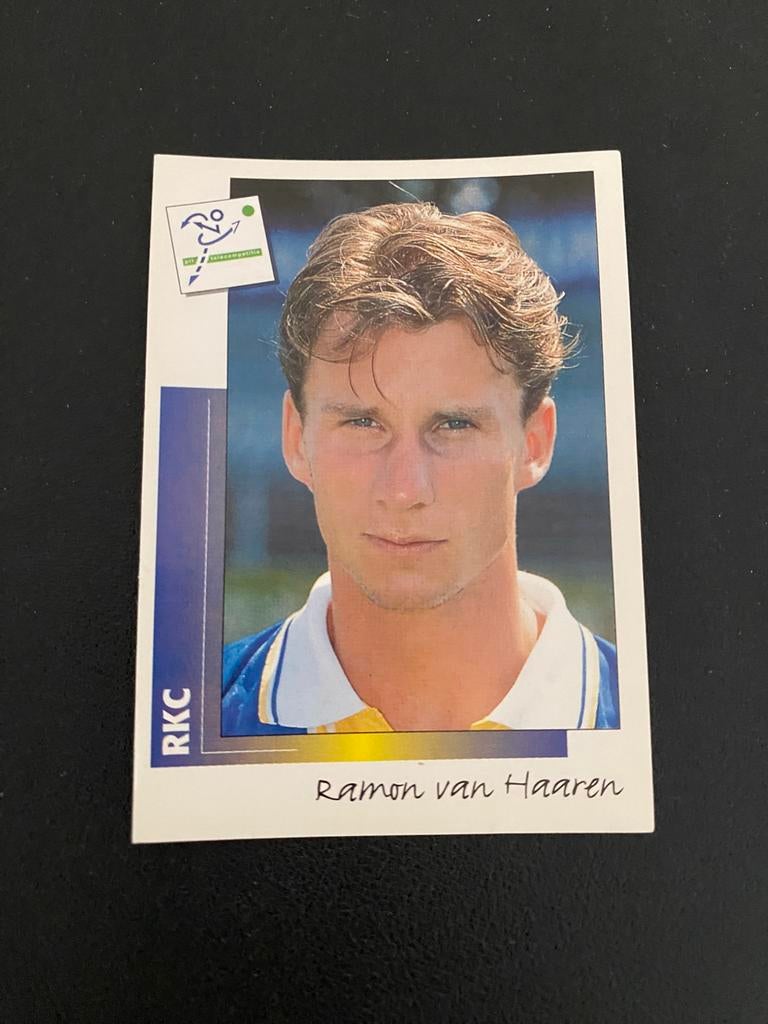 Ramon van Haaren - RKC Waalwijk - Panini Voetbal 96, Verzamelen, Ophalen of Verzenden, Zo goed als nieuw, Overige binnenlandse clubs