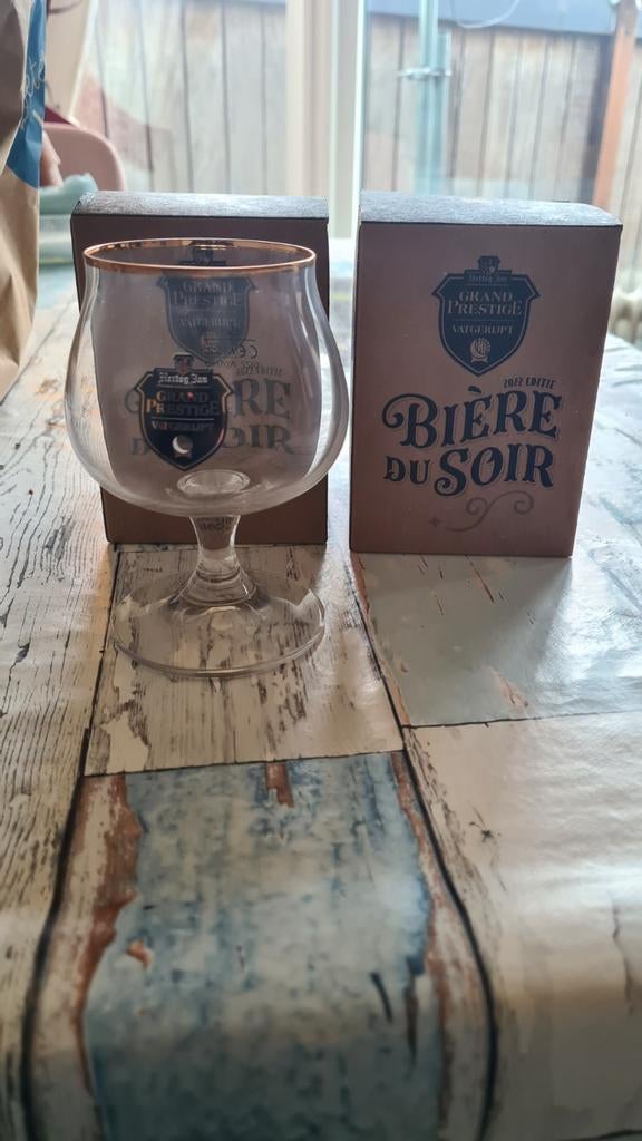 Bier glazen, Ophalen of Verzenden, Zo goed als nieuw, Bierglas
