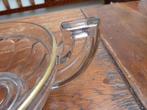 Art deco persglazen coupe noemie, Luxval Val Saint lambert, Antiek en Kunst, Antiek | Glas en Kristal, Ophalen of Verzenden