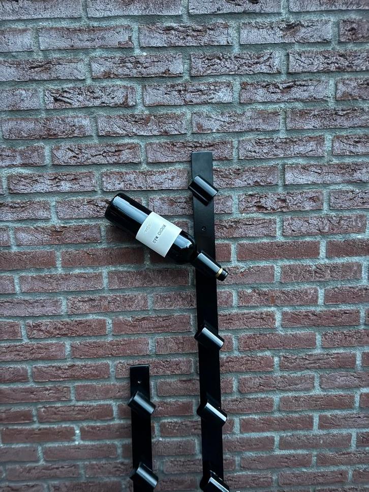 industrieel wijnrek, Huis en Inrichting, Woonaccessoires | Wijnrekken, Nieuw, 75 cm of meer, Metaal, Ophalen of Verzenden