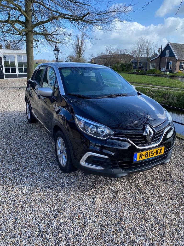 Renault Captur Energy TCe 90PK S&S 2018 Zwart, Auto's, Renault, Particulier, Captur, ABS, Airbags, Airconditioning, Centrale vergrendeling