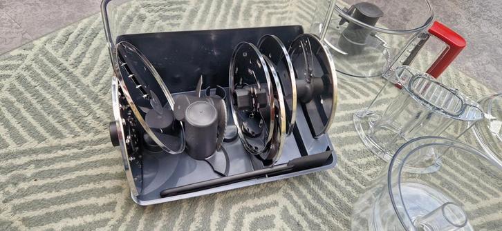 Magimix Compact 3200XL Keukenmachine - Rood, Witgoed en Apparatuur, Keukenmixers, Gebruikt, 2 tot 3 liter, 1 snelheid, Ophalen of Verzenden