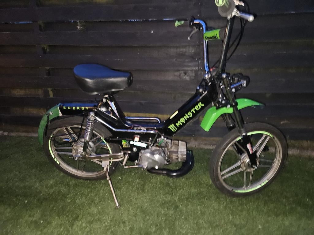 Puch Maxi Kickstart 50cc met Proma Circuit Uitlaat, Ophalen of Verzenden, Maxi