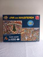 Jan van Haasteren  2 puzzels in één doos, Ophalen of Verzenden, 500 t/m 1500 stukjes, Zo goed als nieuw
