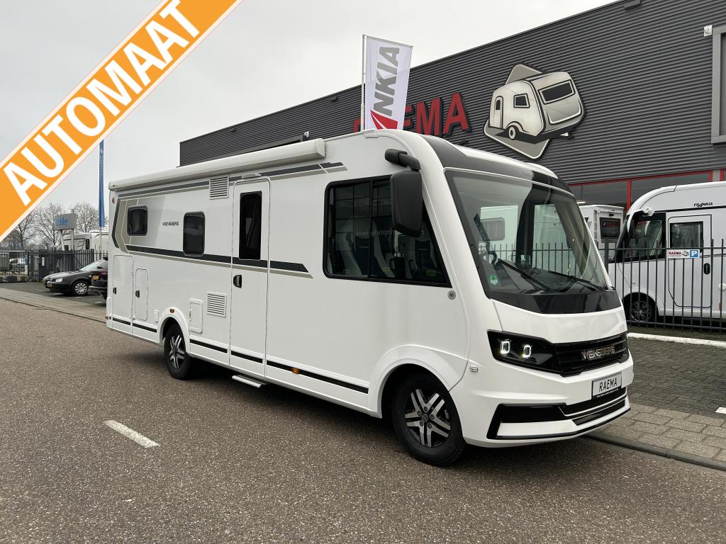 Weinsberg CaraCore 700 MEG Automaat, Solar, Inverter, Caravans en Kamperen, Campers, Ringverwarming, Fiat, Bedrijf, Diesel