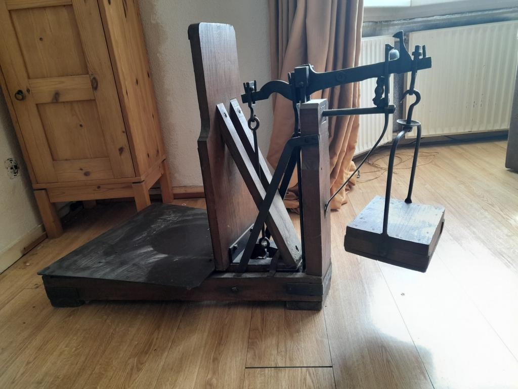 Oude Bascul, Ophalen of Verzenden, Gebruikt