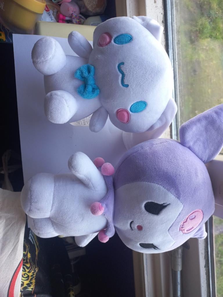 Cinnamorol en kuromi plush, Verzenden, Overige typen