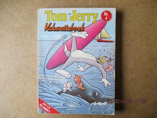 adv5848 tom en jerry vakantieboek, Boeken, Stripboeken, Eén stripboek, Ophalen, Gelezen