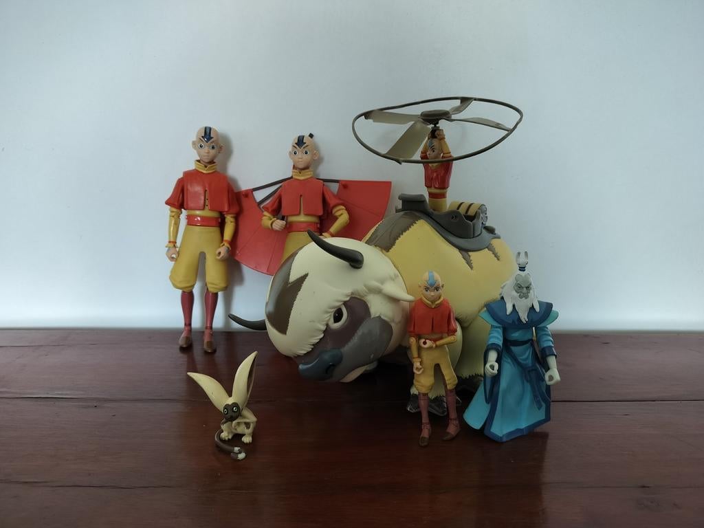 Avatar de Legende van Aang Nickelodeon (Mattel) figuren, Ophalen of Verzenden, Gebruikt