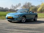 Mazda MX-5 uit 2002  | UNIEKE KLEUR | 151K KM, Auto's, Mazda, Zwart, 4 cilinders, Cabriolet, Blauw