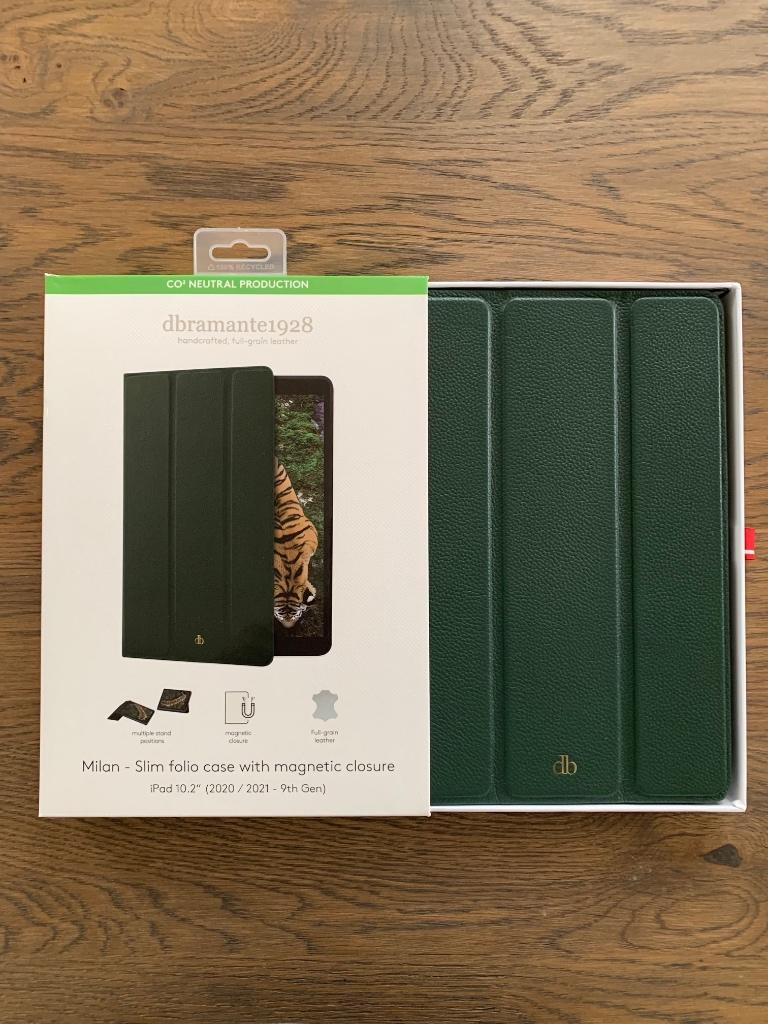 Dbramante 1928 iPad leren hoes 7th 8th 9th generation 10.2", 10 inch, Apple iPad 7th 8th 9th generation, Nieuw, Bescherming voor- en achterkant