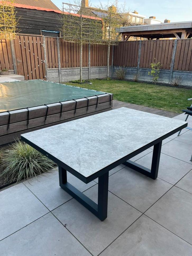 Life Outdoor Living | Timber eettafel | topstaat!, Tuin en Terras, Tuintafels, Zo goed als nieuw, Rechthoekig, Ophalen