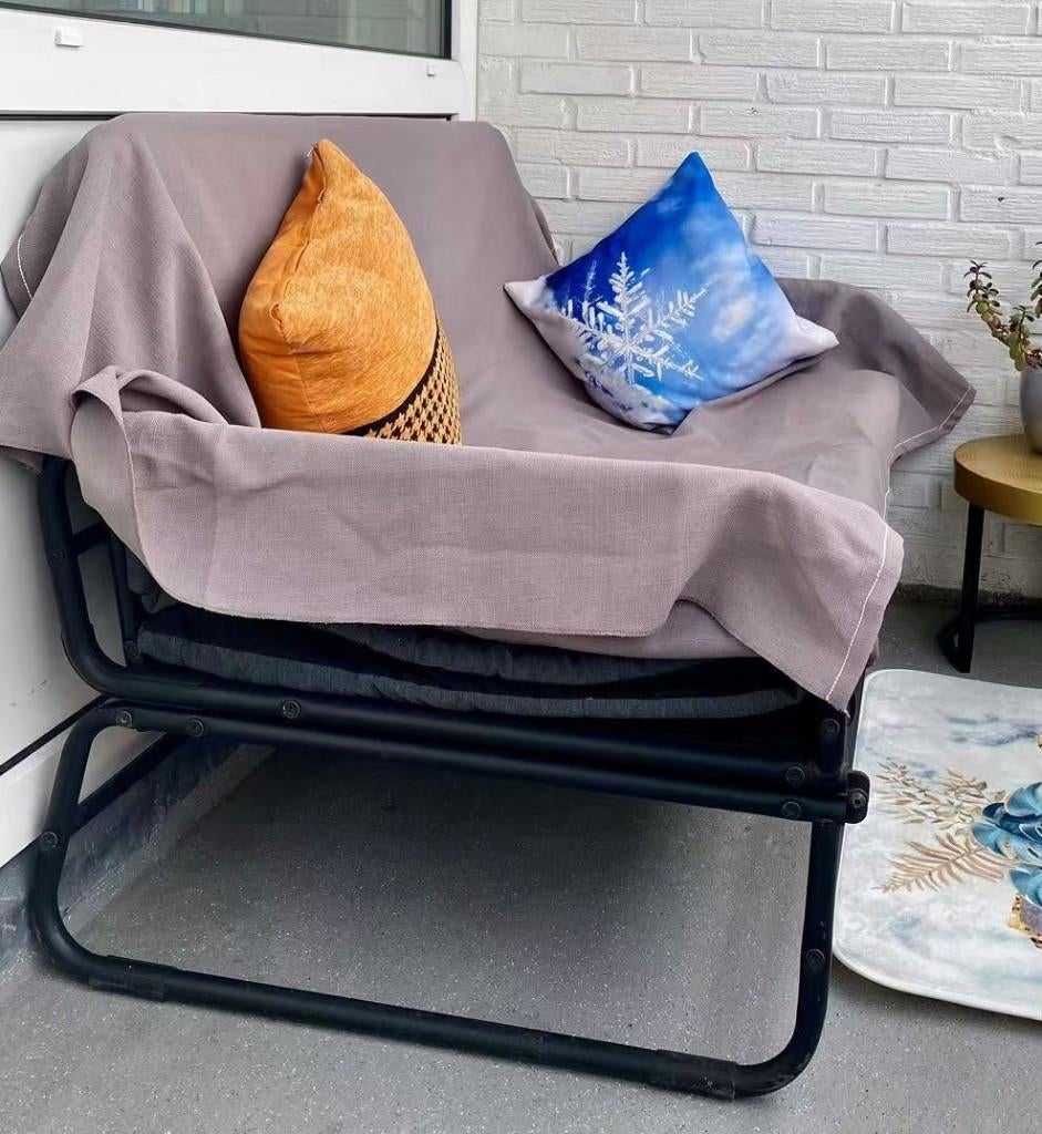 Tweepersoonsbank - Waterdicht, Gebruikt, Minder dan 75 cm, Tweepersoons, Ophalen of Verzenden