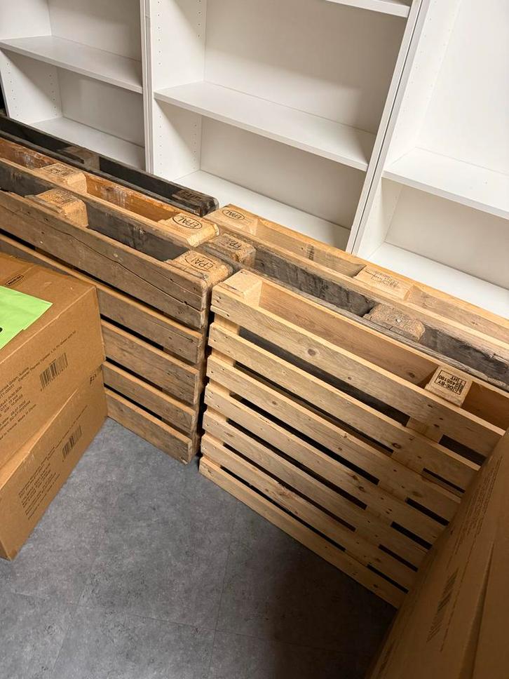Free Wooden Pallets, Doe-het-zelf en Verbouw, Hout en Planken, Pallet, Overige houtsoorten, Minder dan 200 cm, Ophalen of Verzenden