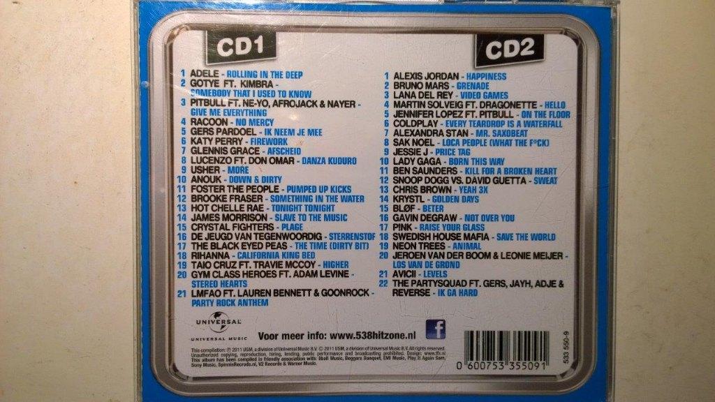 Hitzone Best Of 2011, Ophalen of Verzenden, Zo goed als nieuw, Pop