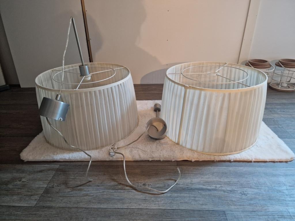 Lampenkappen, Huis en Inrichting, Lampen | Lampenkappen, Ophalen of Verzenden, Zo goed als nieuw, Rond