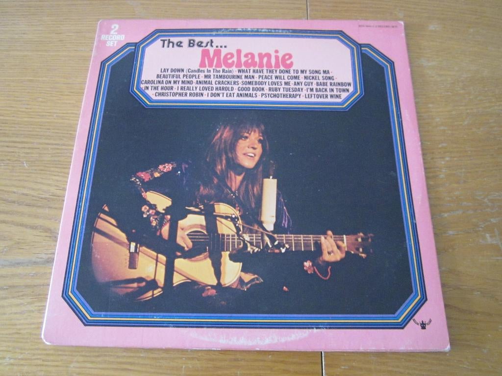 Melanie - The Best...Melanie 1976 Buddah Records USA 2 LP, Singer-songwriter, Gebruikt, Originele persing, Ophalen of Verzenden