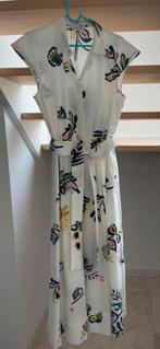 Marella jurk met verbrede schouder, losse centuur, maat 40, Verzenden, Zo goed als nieuw, Maat 38/40 (M), Onder de knie