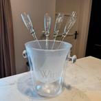 Riviera Maison wijnkoeler + glazen, Glas of Glazen, Ophalen of Verzenden, Overige stijlen, Glas
