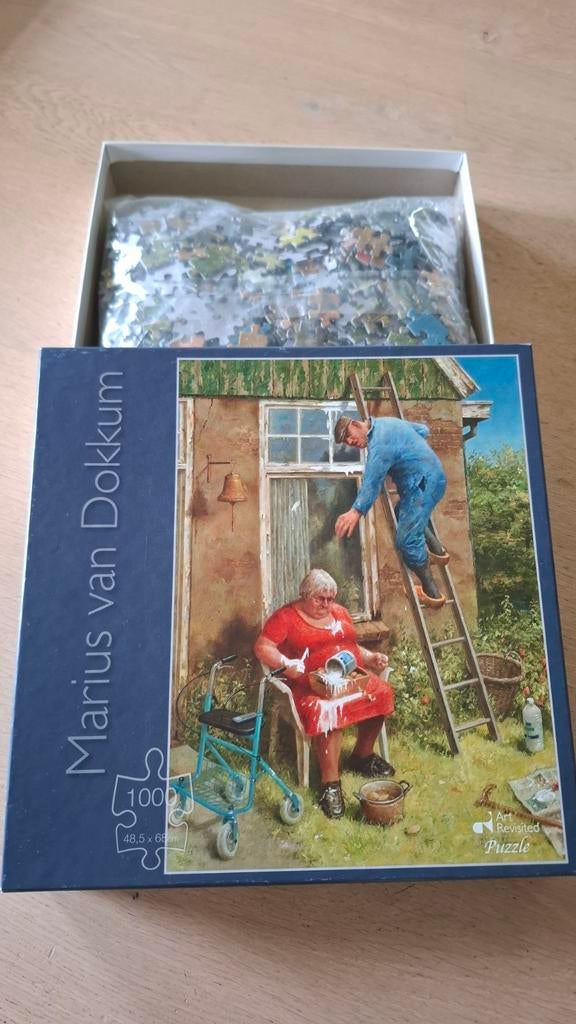 Marinus v Dokkum puzzel, Hobby en Vrije tijd, Ophalen, 500 t/m 1500 stukjes, Zo goed als nieuw