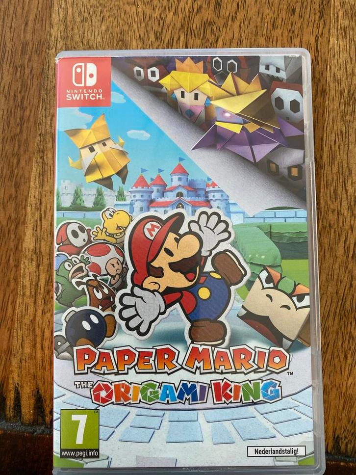 Paper Mario: The Origami King - Nintendo Switch, Spelcomputers en Games, Games | Nintendo Switch, Zo goed als nieuw, Role Playing Game (Rpg)